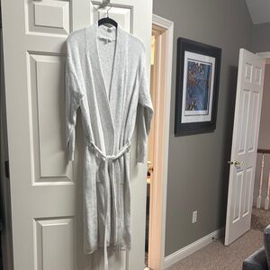 Pottery Barn Gray Robe